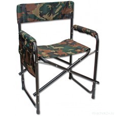 Кресло складное с карманом на подлокотнике сталь, артикул SK-02